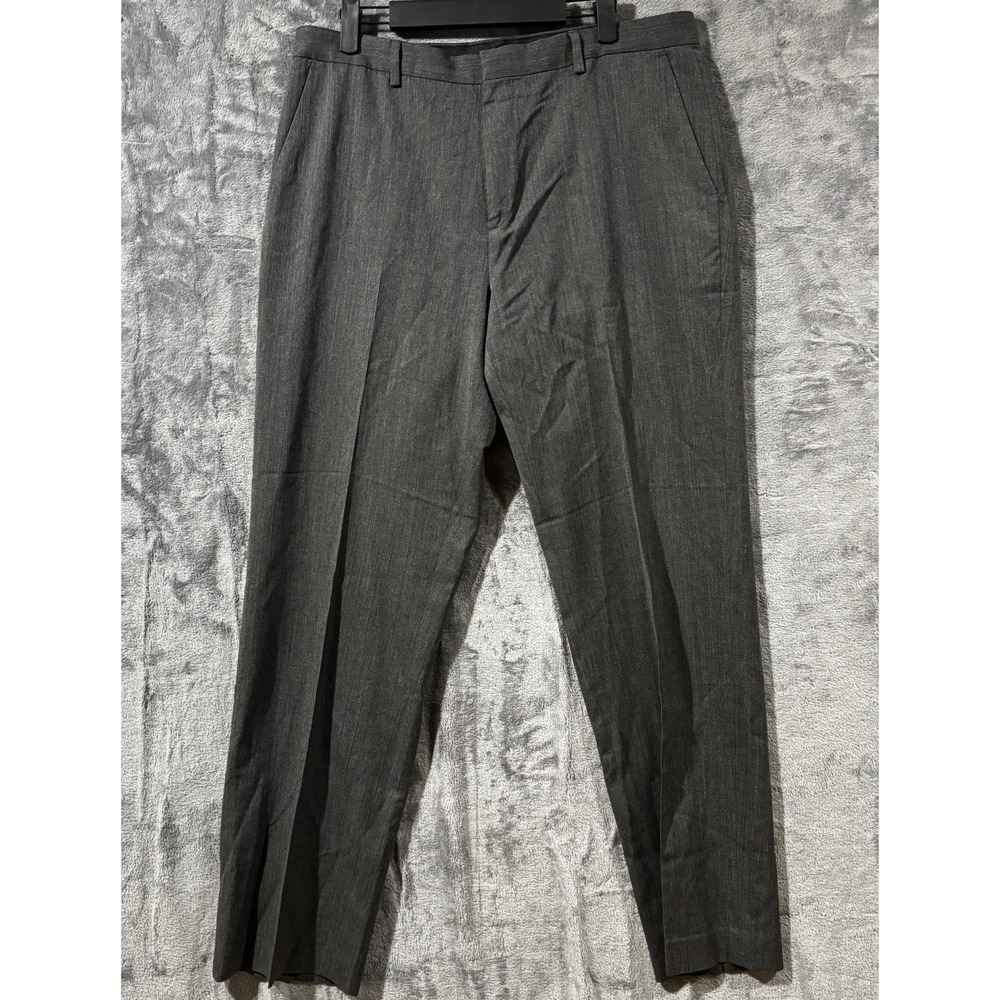 Calvin Klein Dress Black Pants 60% Wool / 40% Polyester [36543] Men's Sz W34xL32